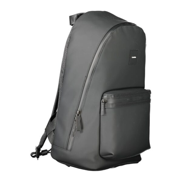 Calvin Klein Black Polyester Men Backpack - Image 3