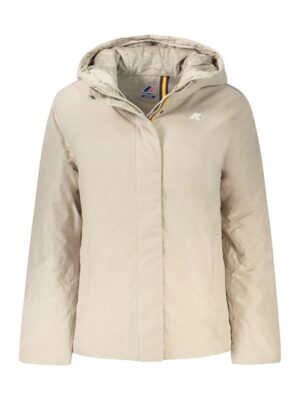 K-WAY Beige Polyamide Women Jacket