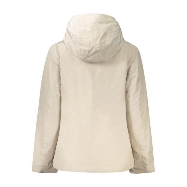 K-WAY Beige Polyamide Women Jacket - Image 2