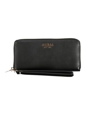 Guess Jeans Black Polyethylene Wallet