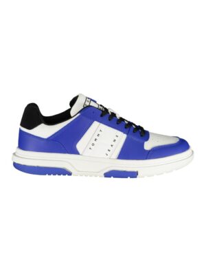 Tommy Hilfiger Blue Polyethylene Men Sneaker