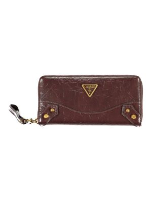 Guess Jeans Brown Polyethylene Women Wallet