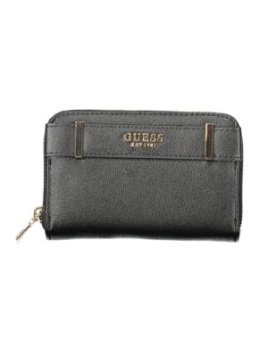 Guess Jeans Black Polyethylene Women Wallet