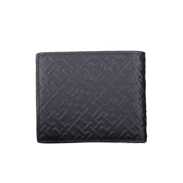 Tommy Hilfiger Blue Leather Men Wallet - Image 3