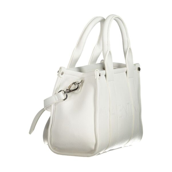 Valentino Bags White Polyethylene Women Handbag - Image 3