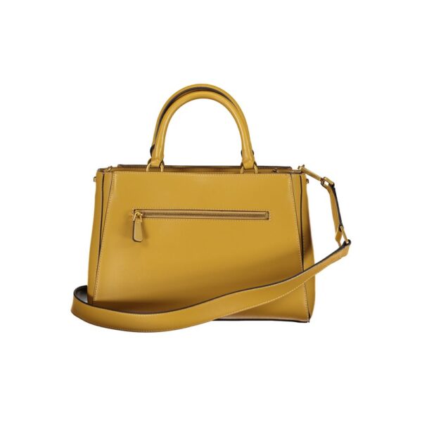 Guess Jeans Yellow Polyethylene Handbag - Image 3