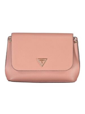 Guess Jeans Pink Polyethylene Handbag