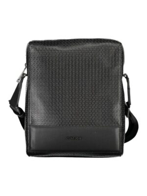 Calvin Klein Eco-Friendly Sleek Black Shoulder Bag
