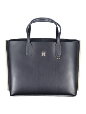 Tommy Hilfiger Blue Polyethylene Handbag