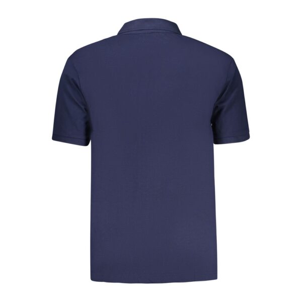 Fila Blue Cotton Men Polo Shirt - Image 2