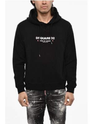 Dsquared² Cotton Hoodie with print