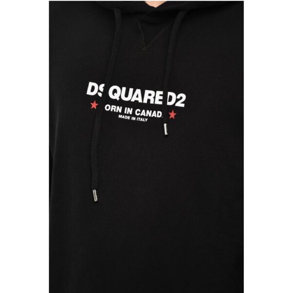 Dsquared² Cotton Hoodie with print - Image 3