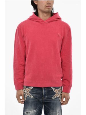Dsquared² Terry Cotton Hoodie with Monogram