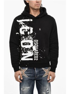 Dsquared² Frontal Maxi Monogram Hoodie