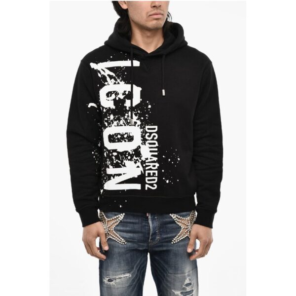 Dsquared² Frontal Maxi Monogram Hoodie