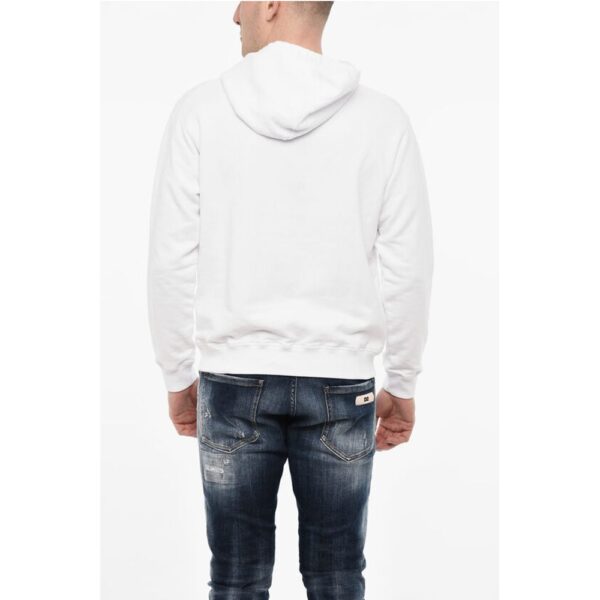 Dsquared² Cotton Hoodie With Maxi Logo - Image 2