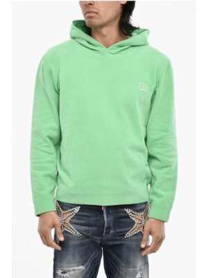 Dsquared² Terry Cotton Hoodie with Monogram