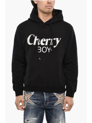 Dsquared² Cotton Hoodie with print