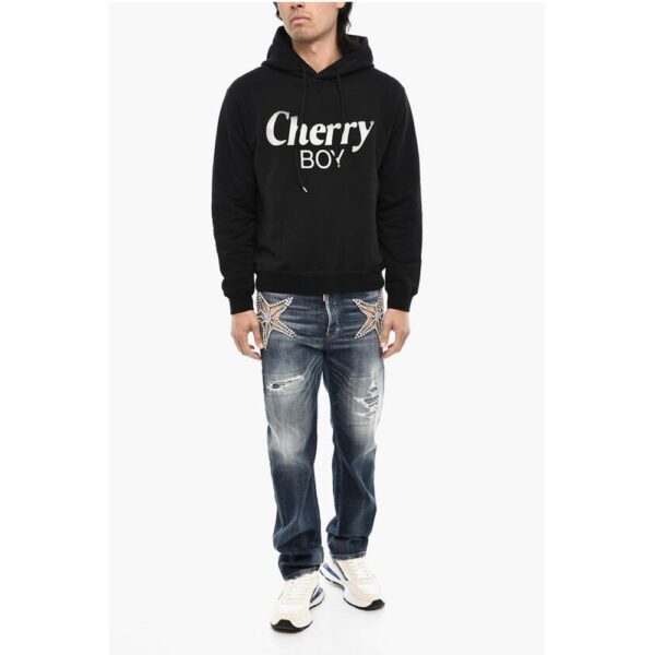 Dsquared² Cotton Hoodie with print - Image 4