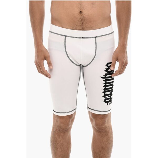 Dsquared² Biker Shorts GOTHIC With Logo Print