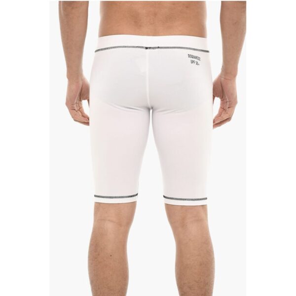 Dsquared² Biker Shorts GOTHIC With Logo Print - Image 2