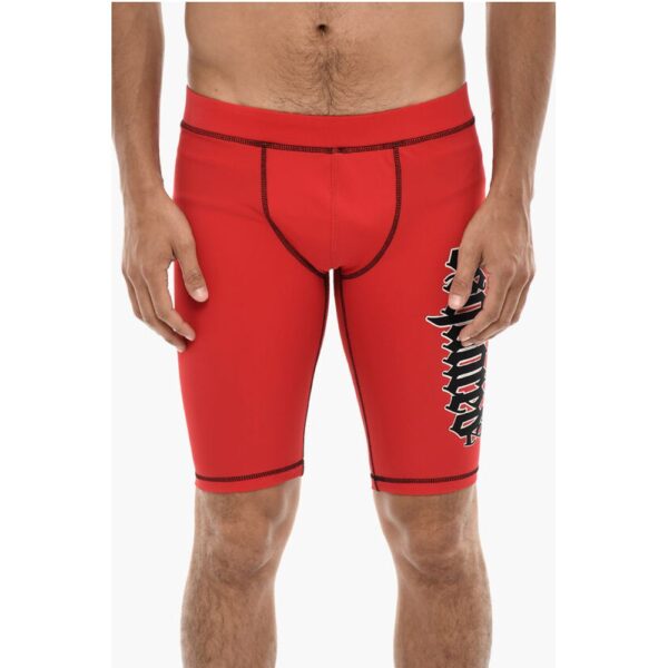Dsquared² Biker Shorts GOTHIC With Logo Print