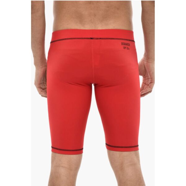 Dsquared² Biker Shorts GOTHIC With Logo Print - Image 2
