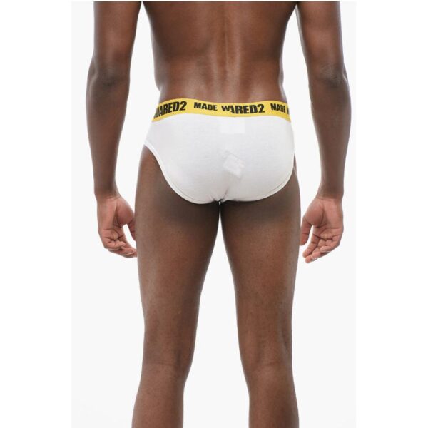 Dsquared² Logoed Waistband MADE WITH LOVE Slip - Image 2