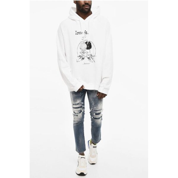 Dsquared² Contrasting Details Hoodie - Image 4