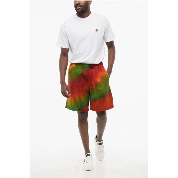 Dsquared² Tie Dye Jersey Shorts with Elastic Waistband - Image 4