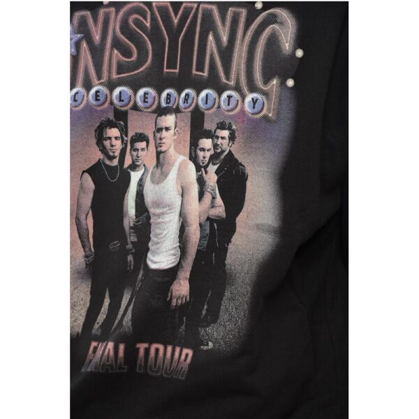 1989 Studio Brushed Cotton NSYNC CELEBRITY Hoodie with 2-Pockets - Image 3