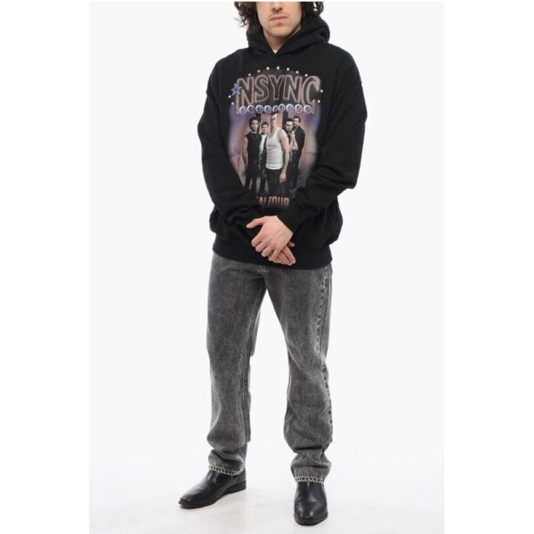 1989 Studio Brushed Cotton NSYNC CELEBRITY Hoodie with 2-Pockets - Image 4