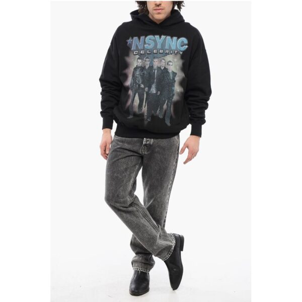 1989 Studio Brushed Cotton NSYNC CELEBRITY Hoodie with 2-Pockets - Image 4