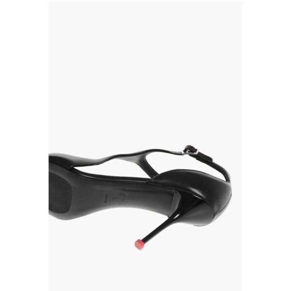 Alexander McQueen Leather SUPPLENESS Sandals with Stiletto Heel 10cm - Image 5