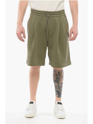 Armani EMPORIO Cotton Jersey Shorts with Elastic Waistband