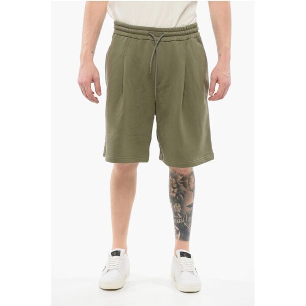 Armani EMPORIO Cotton Jersey Shorts with Elastic Waistband