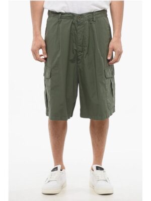 Armani EMPORIO Cotton Cargo Shorts with Drawstring