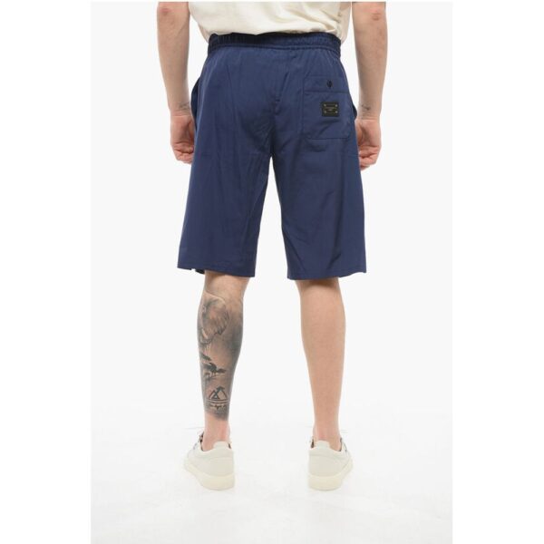 Dolce & Gabbana Cotton Shorts with Elastic Waistband - Image 2