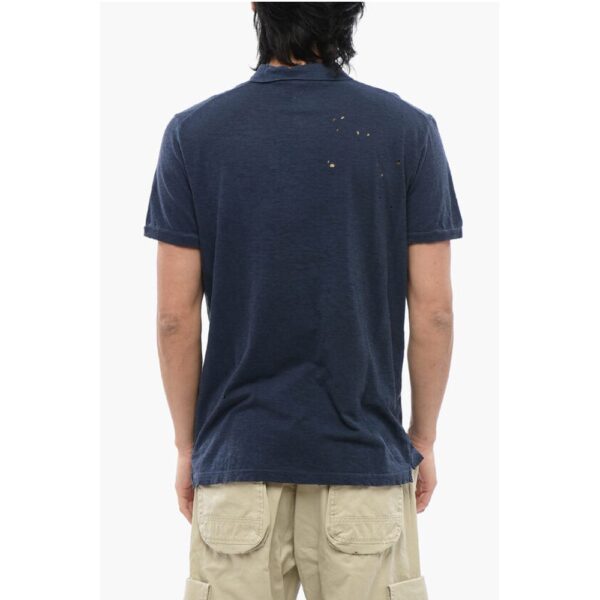 Dsquared² Distressed Effect Tennis Fit Polo - Image 2