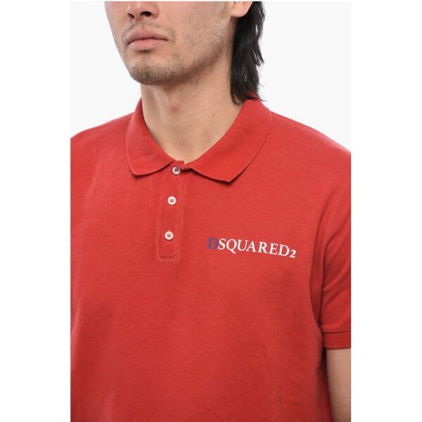 Dsquared² Tennis Fit Short Sleeved Polo - Image 3