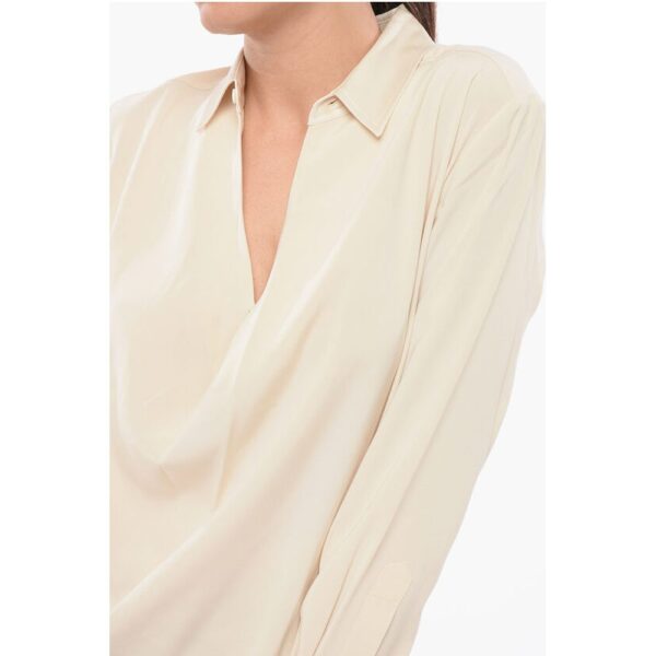 Rag&Bone PHILLIPA Blouse with Button-wodn Collar - Image 3