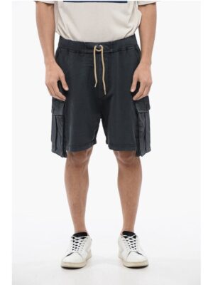 Dsquared² Brushed-cotton Cargo Shorts with Drawstring