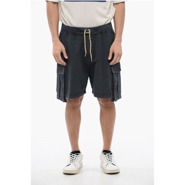 Dsquared² Brushed-cotton Cargo Shorts with Drawstring
