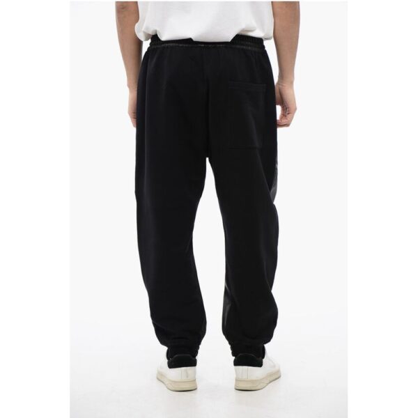 Dsquared² Eco-leather and Jersey HYBRID SWAG Track Pants - Image 2