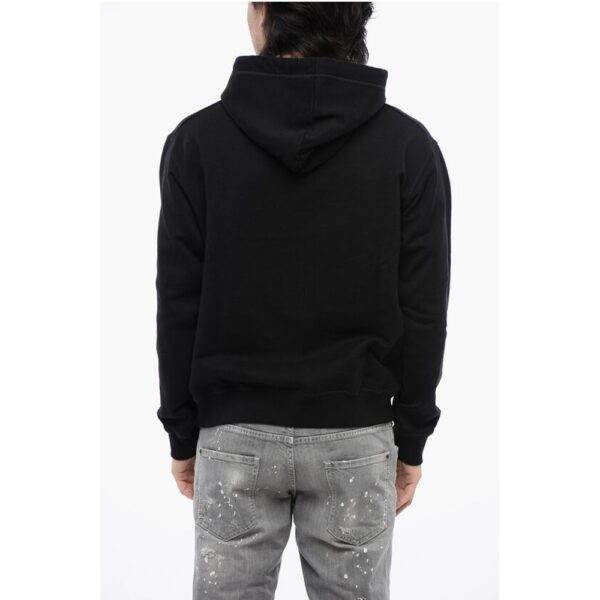 Dsquared² Brushed Cotton D2 JUICY Cool Fit Hoodie - Image 2