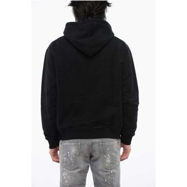 Dsquared² Rhinestoned Logo GOTHIC Hoodie - Image 2