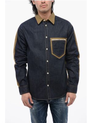 Dsquared² Two-toned CATEN BROS Denim Shirt