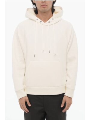 Neil Barrett Easy Fit Hoodie With Patch Pocket