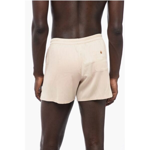 Dolce & Gabbana UNDERWEAR Silk Shorts with Elastic Waistband - Image 2