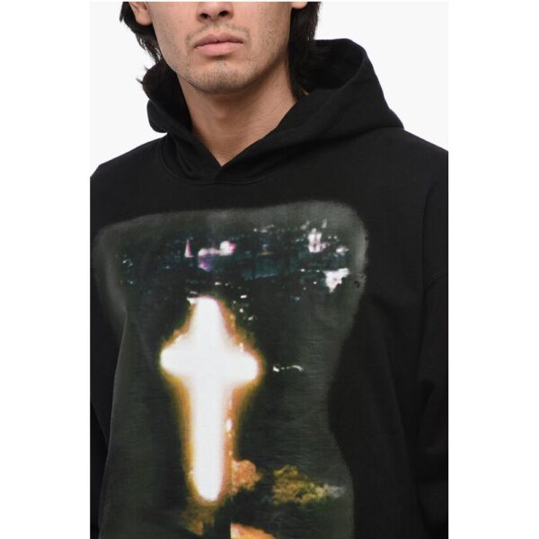 1989 Studio Cotton Hoodie Sweatshirt with Maxi Print - Image 3